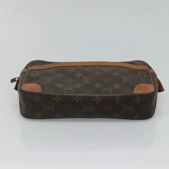 LOUIS VUITTON Monogram Compiegne 28 Clutch Bag M51845 LV Auth 120299 - Picture 7 of 16
